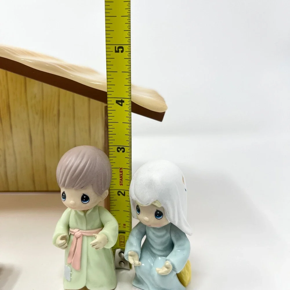 Precious‎ Moments Little Moments Nativity Set 2002 PMI 4 Piece Replacement